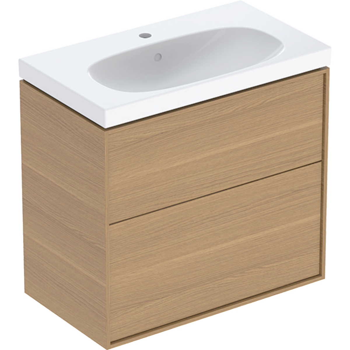 Tvättställsskåp Ifö Sense Art Kompakt 75 med Avställningsyta och 2 Lådor