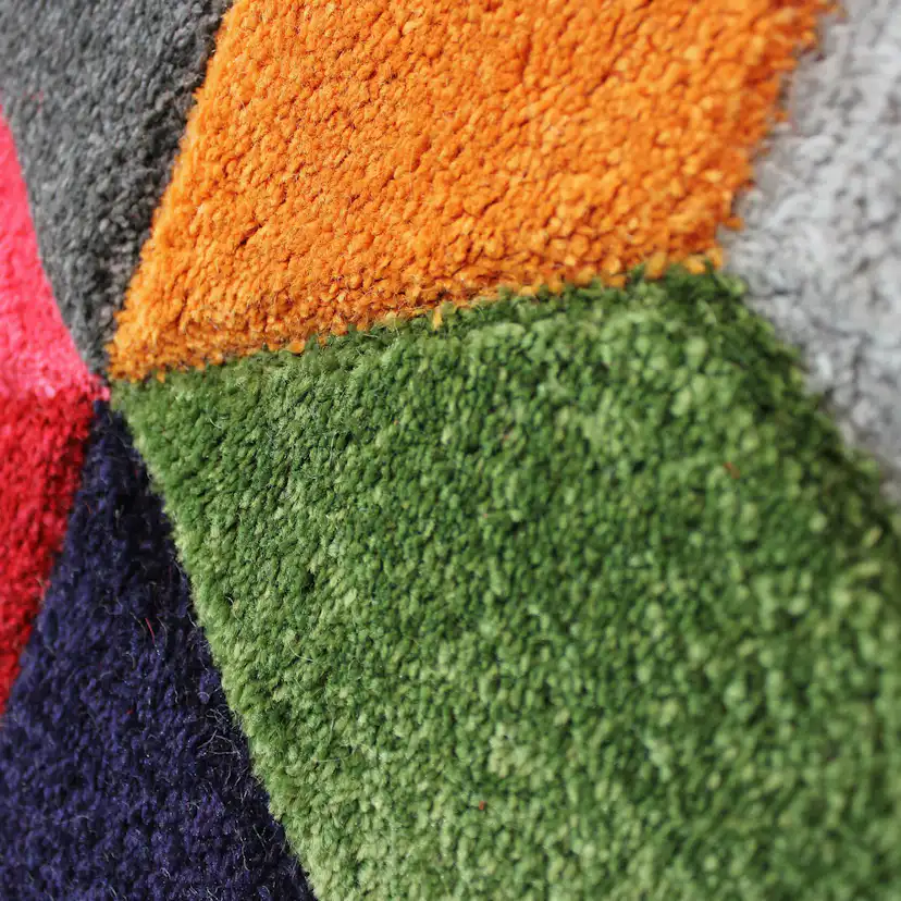 Friezematta Flair Rugs Dynamic Flerfärgad 80x150