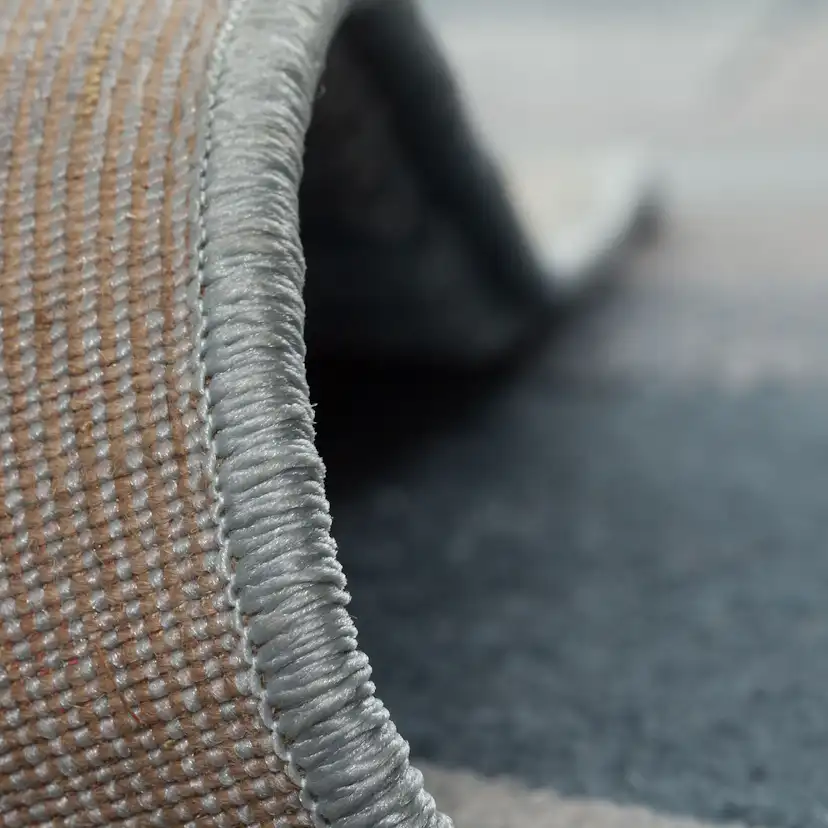 Friezematta Flair Rugs Aurora Blå