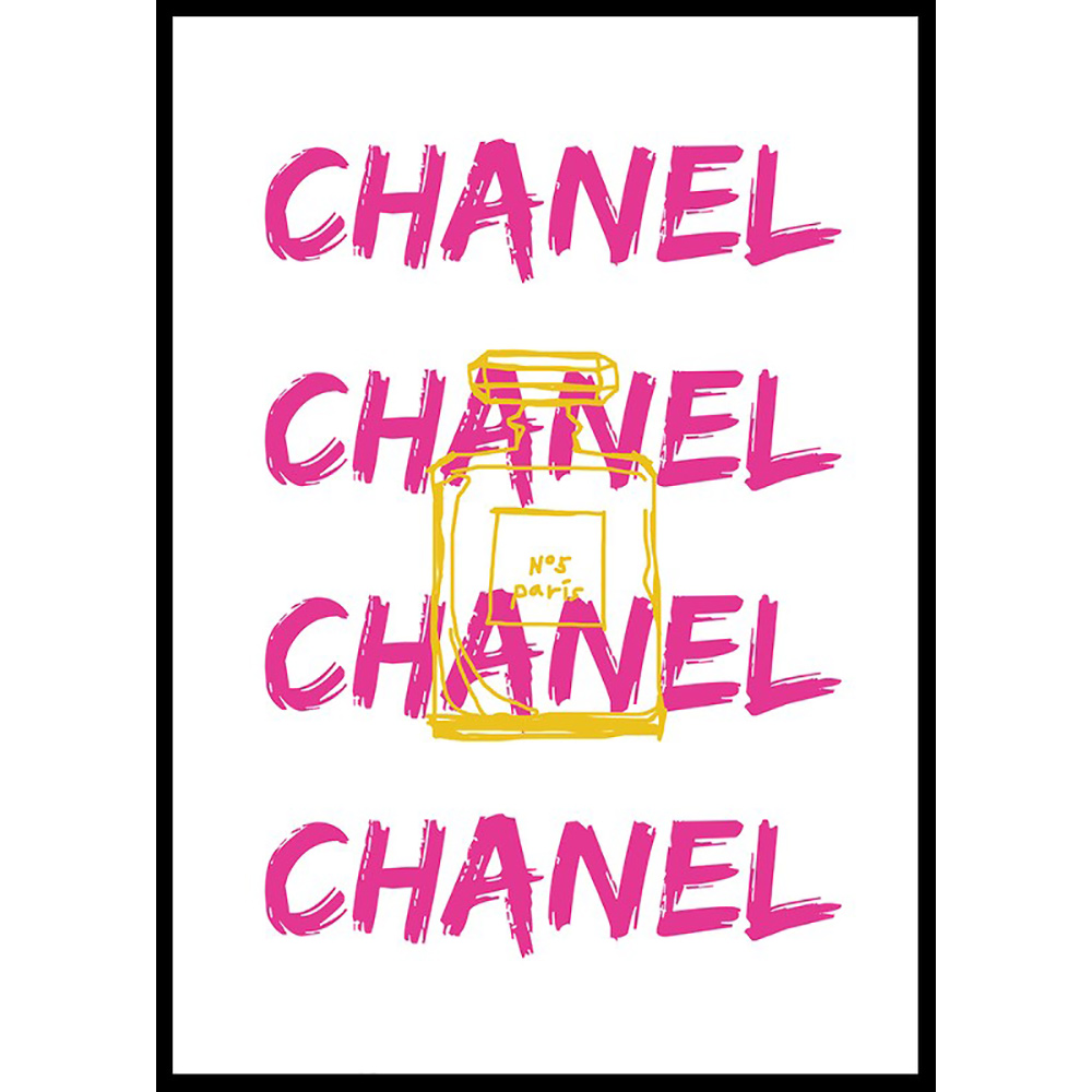 Poster Gallerix Chanel In Pink