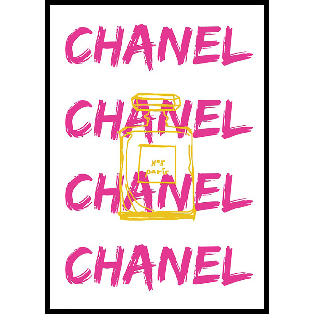 Poster Gallerix Chanel In Pink