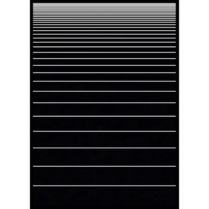 Poster Gallerix Minimalistic Black And White