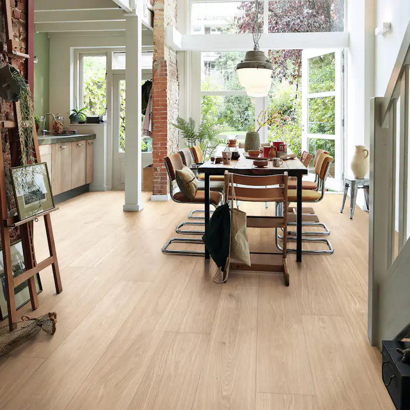 Trägolv Meister Off-White Harmonious Borstad Ek