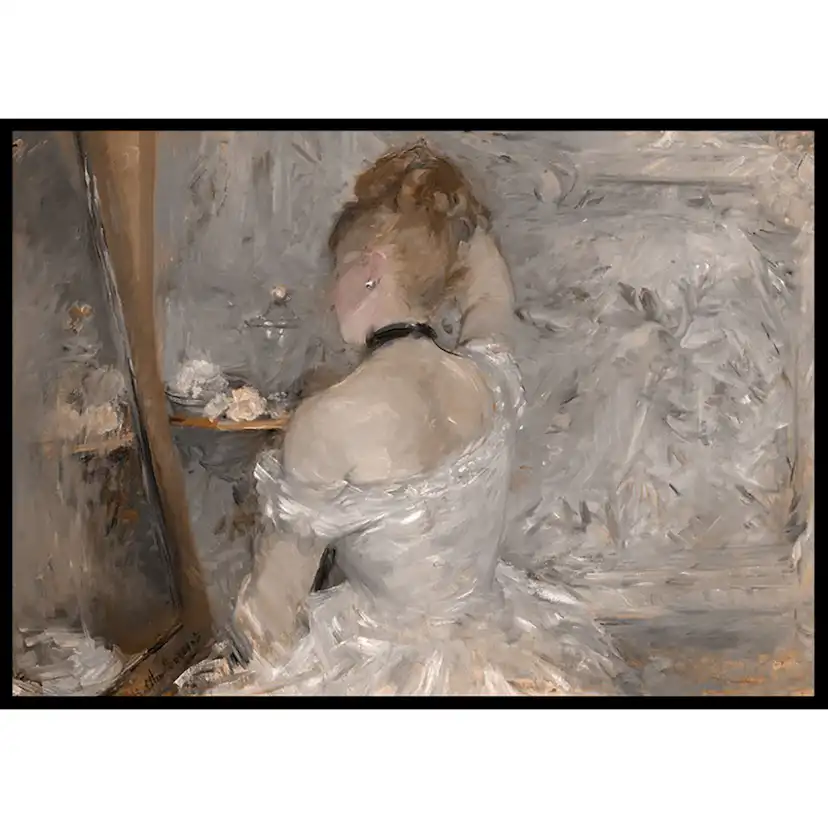 Poster Gallerix Femme A Sa Toilette By Berthe Morisot