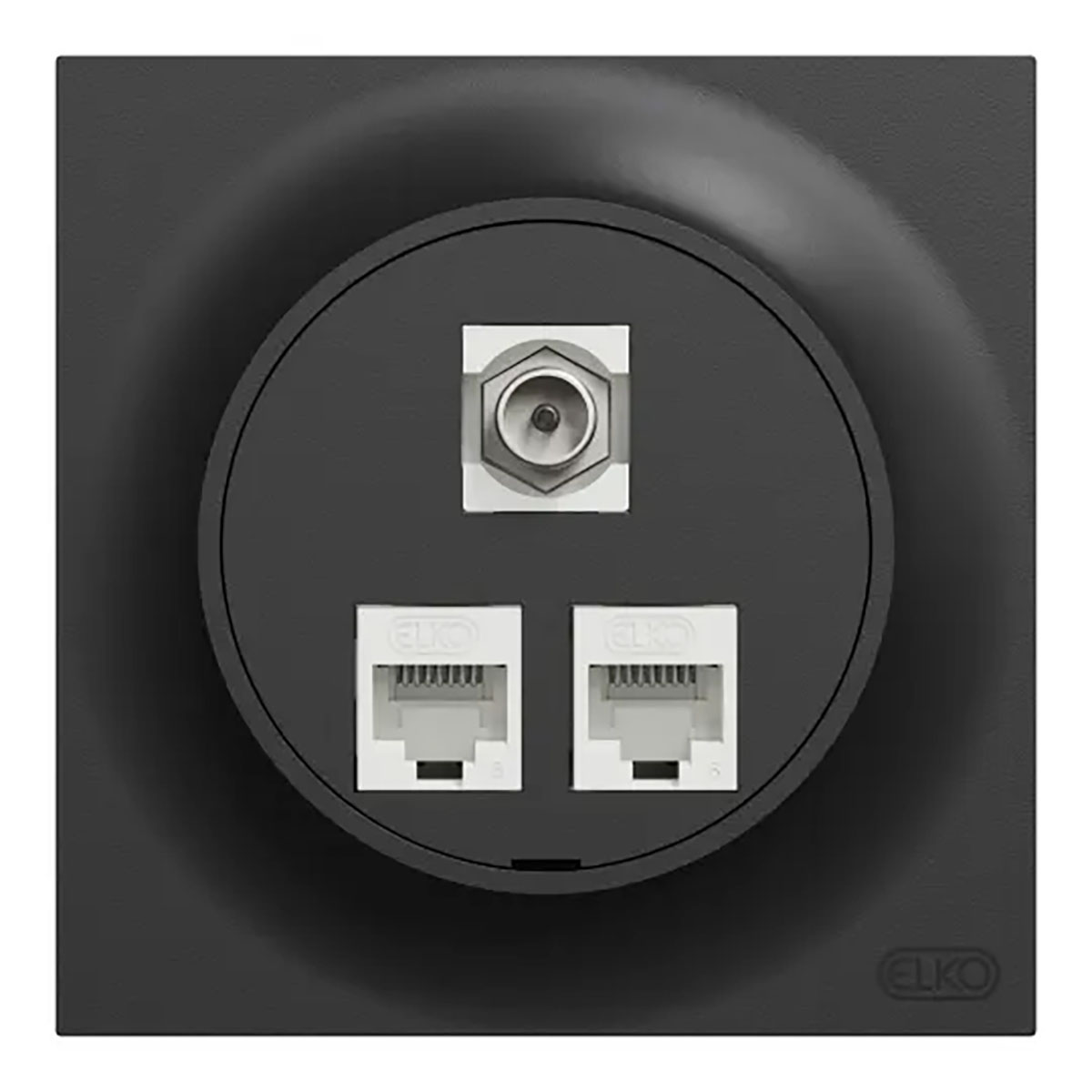 Vägguttag Elko One Modularuttag 2x8 K6 UTP