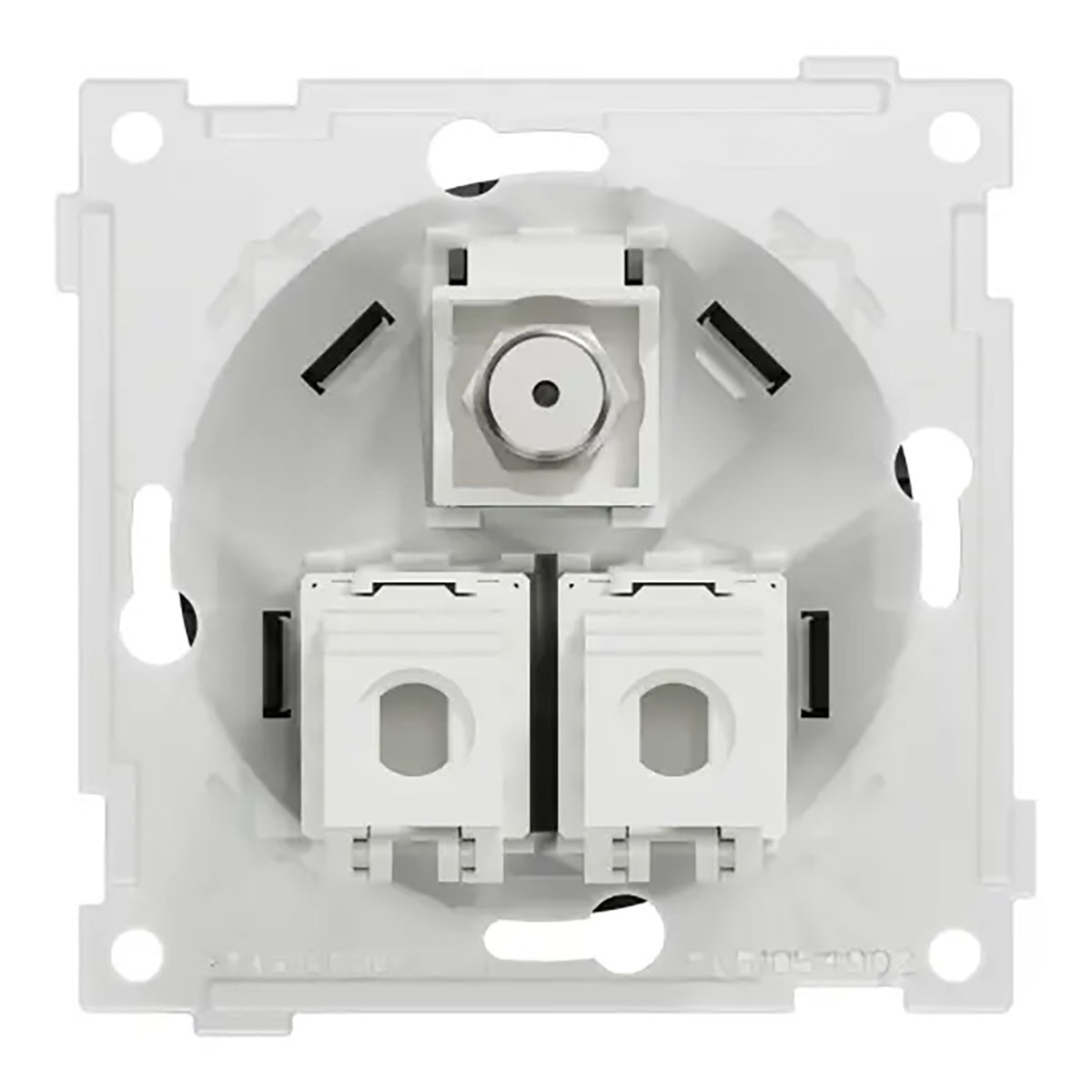 Vägguttag Elko One Modularuttag 2x8 K6 UTP