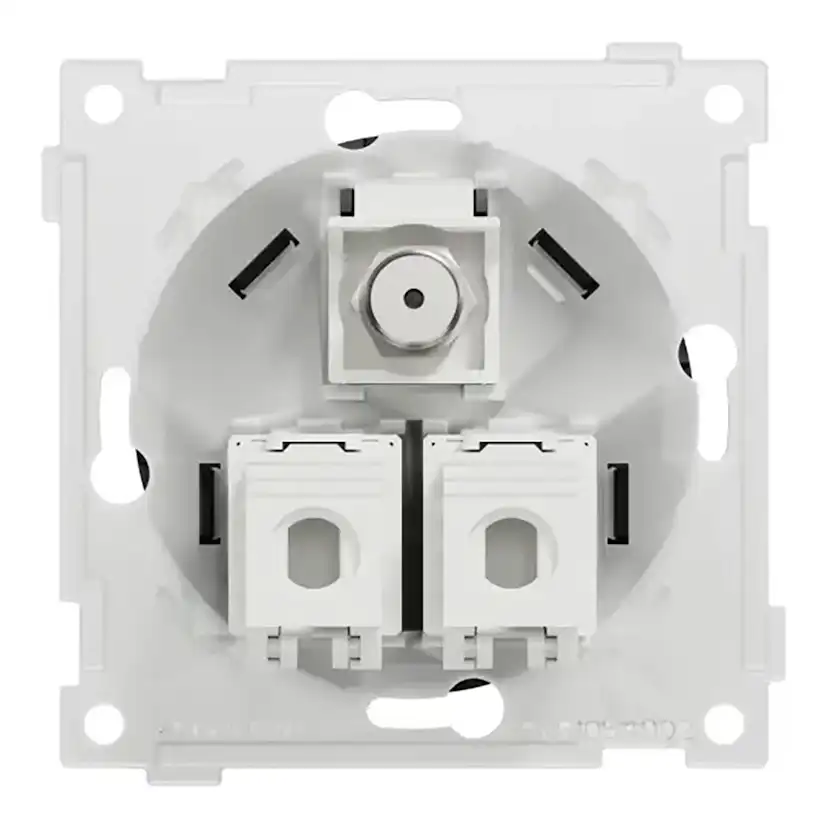 Vägguttag Elko One Modularuttag 2x8 K6 UTP