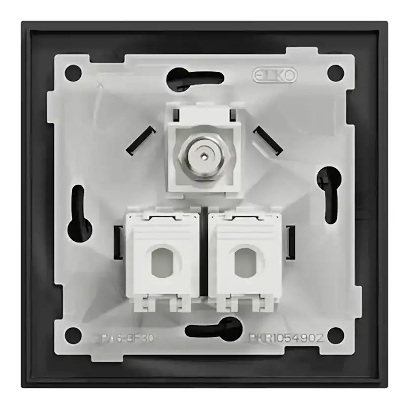 Vägguttag Elko One Modularuttag Infälld RJ45 Cat.6 UTP