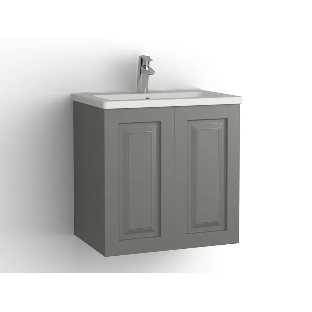 Tvättställsskåp Vedum Free 600 Compact med 2 Luckor