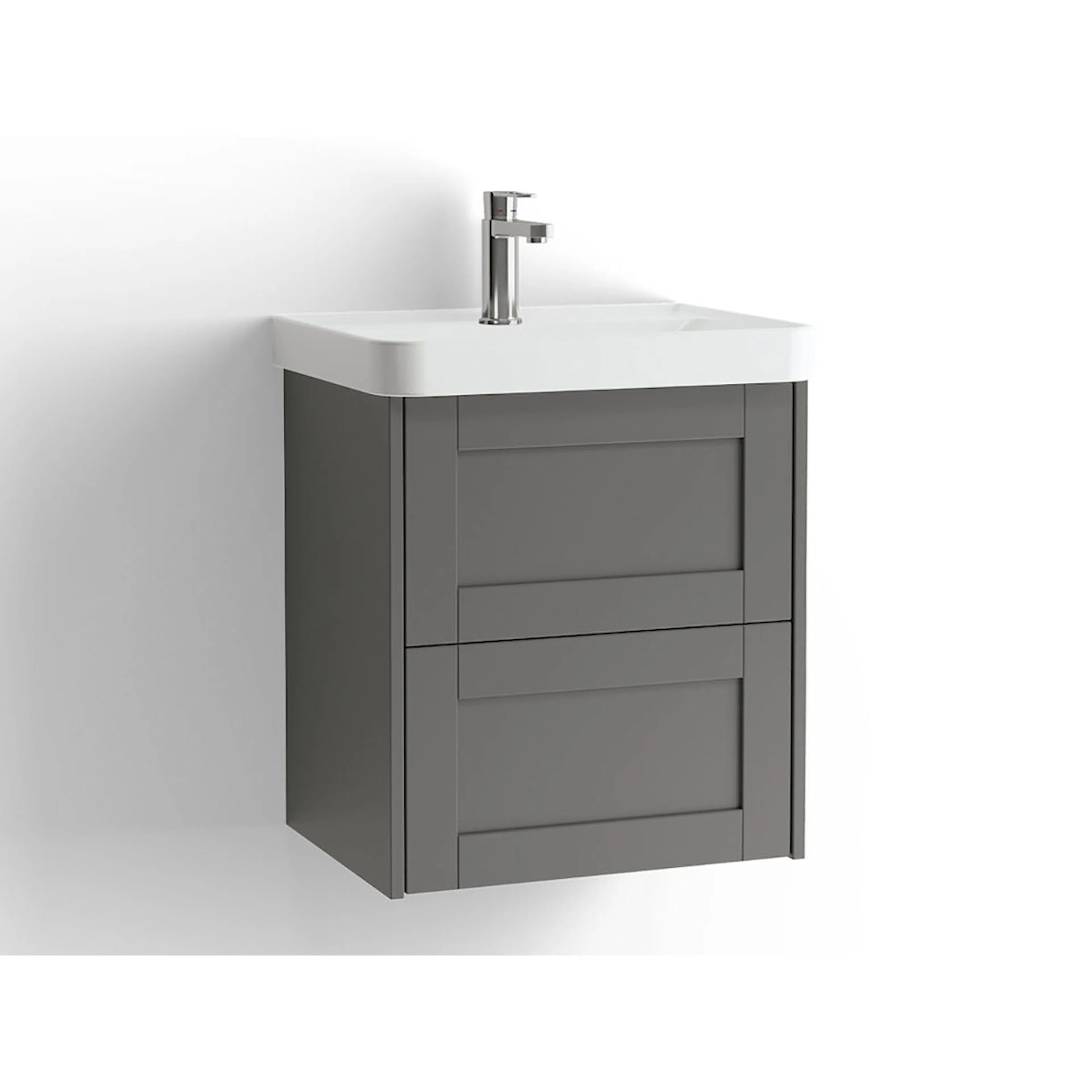 Tvättställsskåp Vedum Mezzo Frame 500 med 2 Lådor