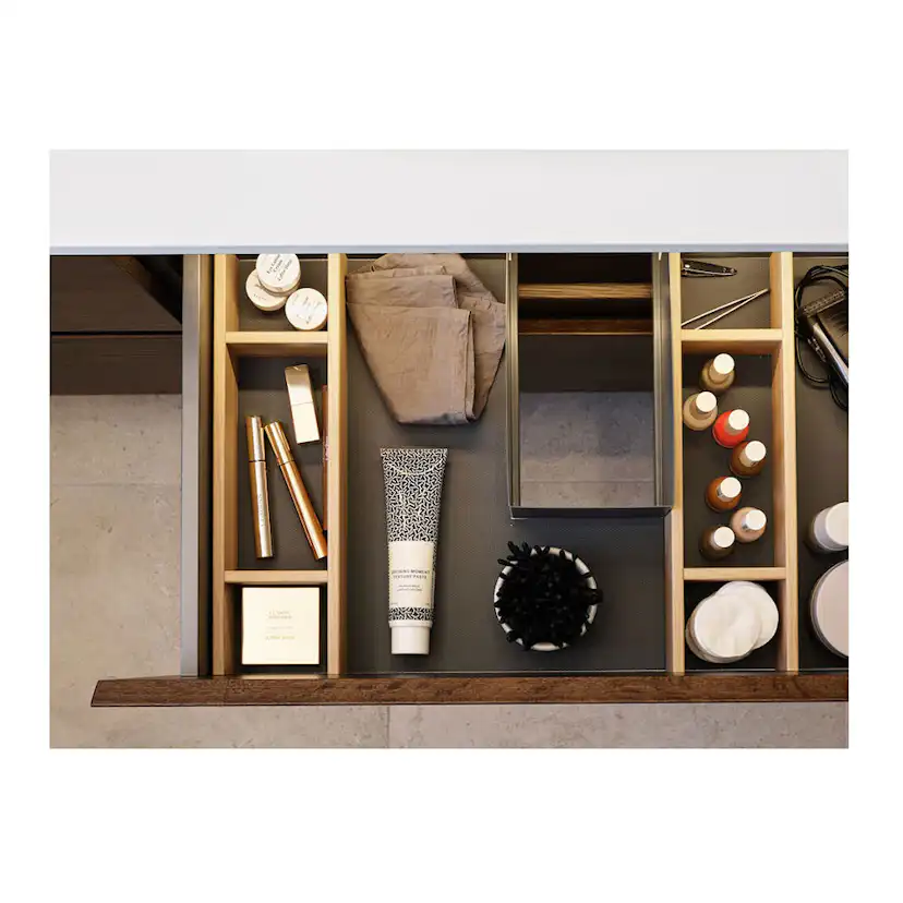 Tvättställsskåp Vedum Flow 600x413 med 2 Lådor