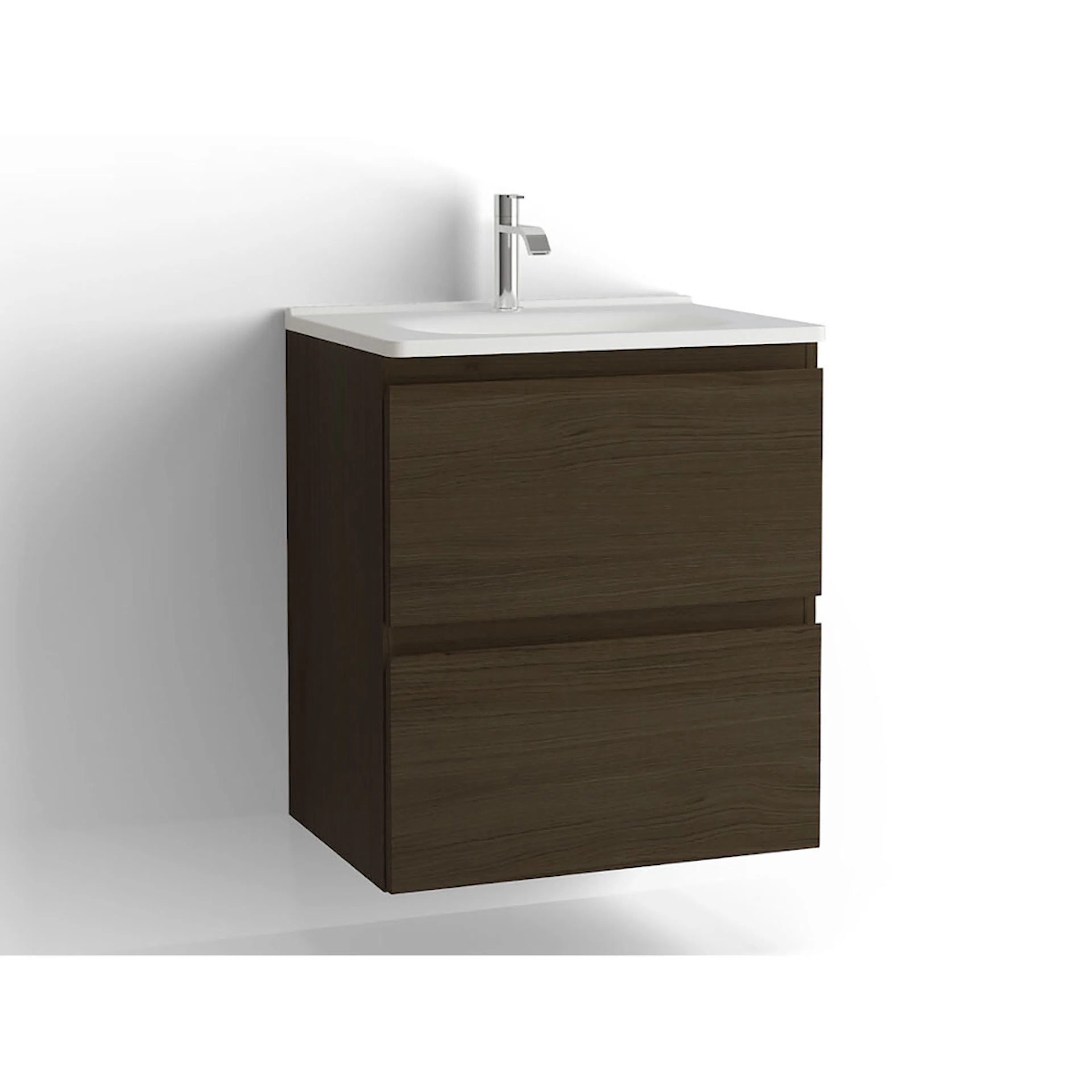 Tvättställsskåp Vedum Flow 600x413 med 2 Lådor