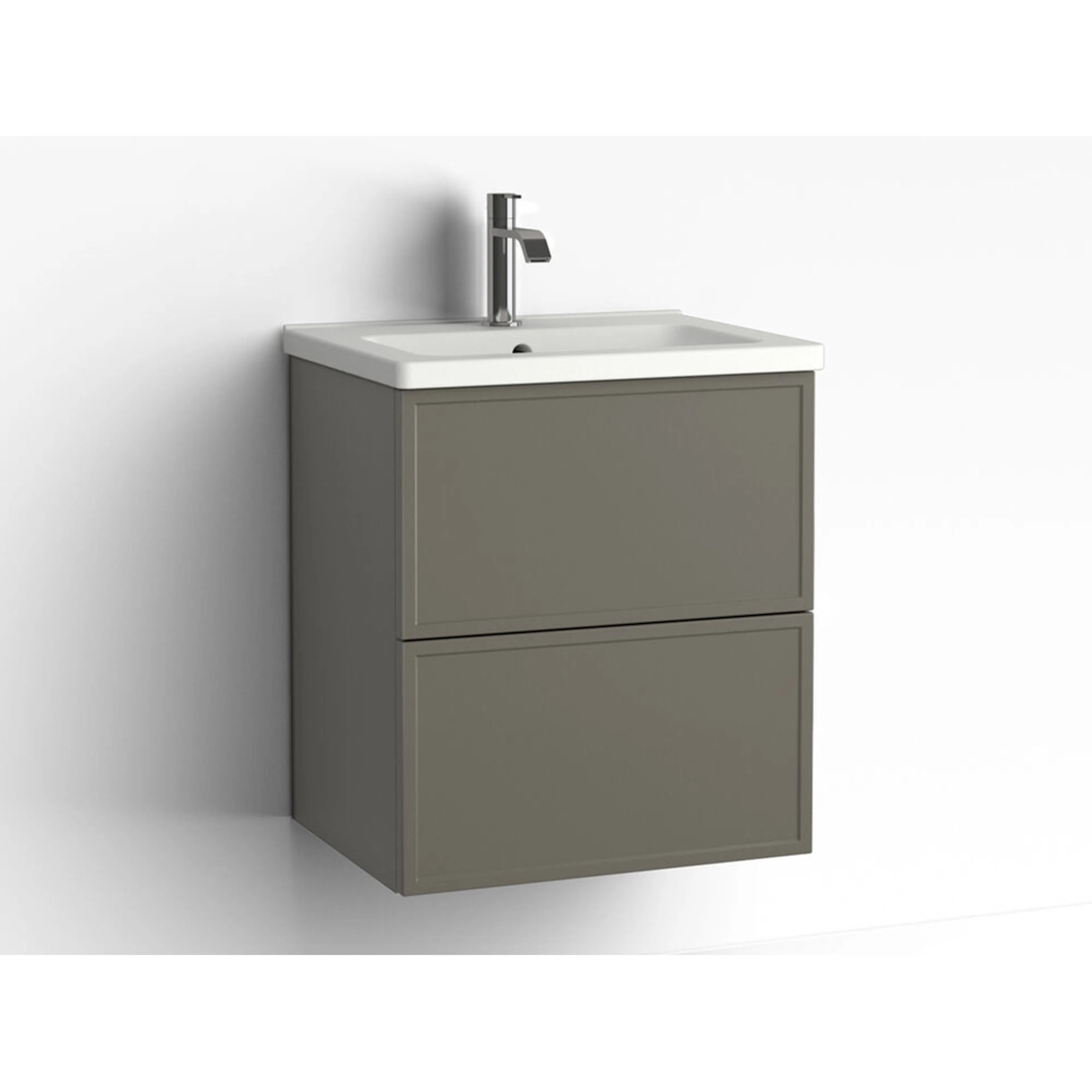 Tvättställsskåp Vedum Free 500 med 2 Lådor