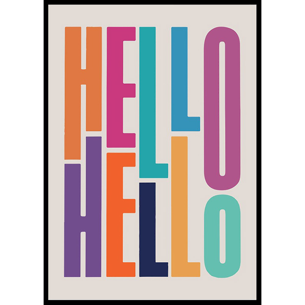 Poster Gallerix Hello Hello