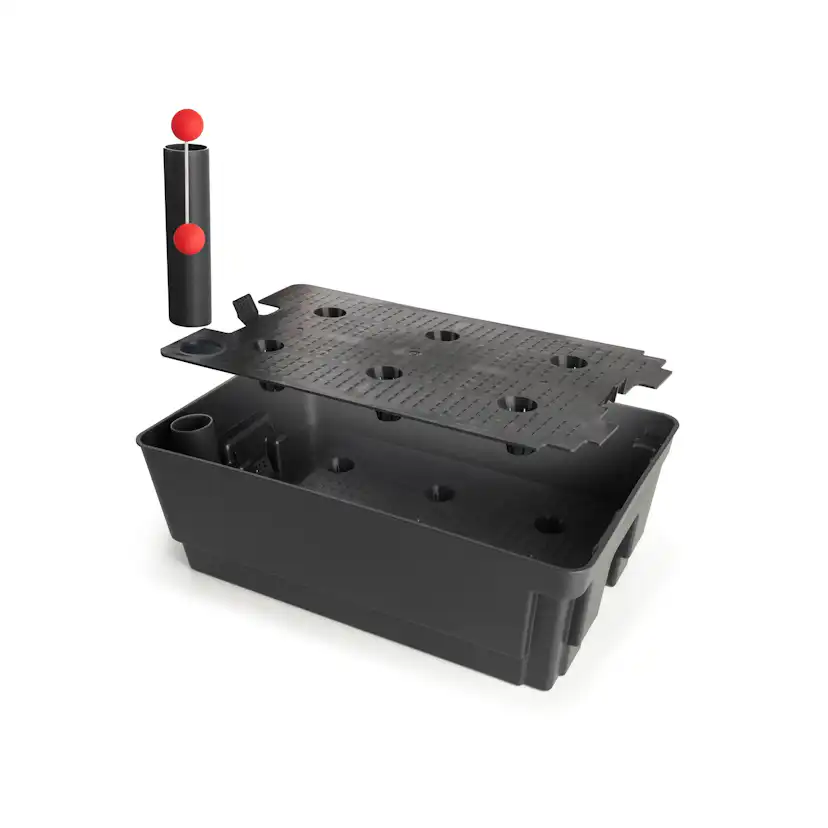 Odlingslåda Biolan med Underbevattning & Livsmedelklassad PP-plast, Självbevattnande