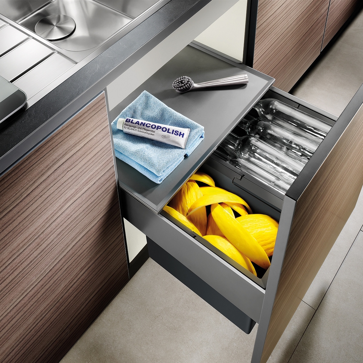 Källsorteringskärl Blanco Select 60/2