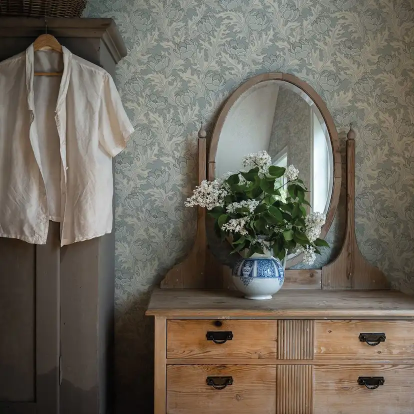 Tapet Duro Sigrid Blå 519-02