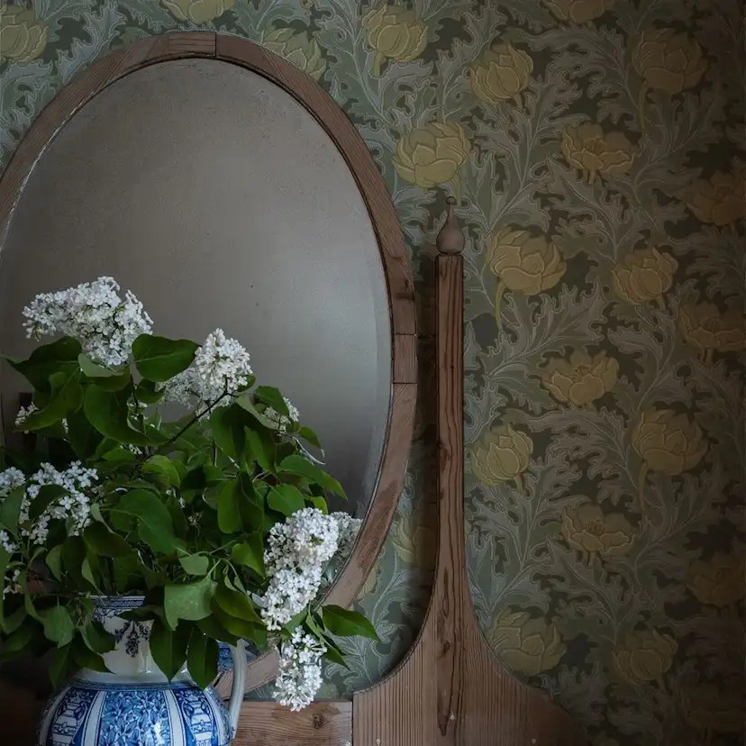 Tapet Duro Sigrid Gulgrön 519-03