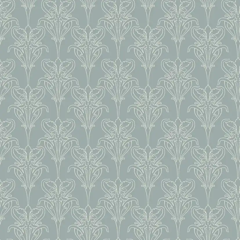 Tapet Duro Iris Blå 520-03