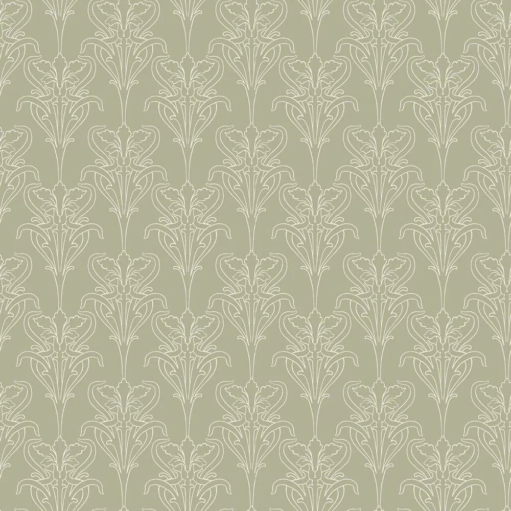 Tapet Duro Iris Grön 520-04