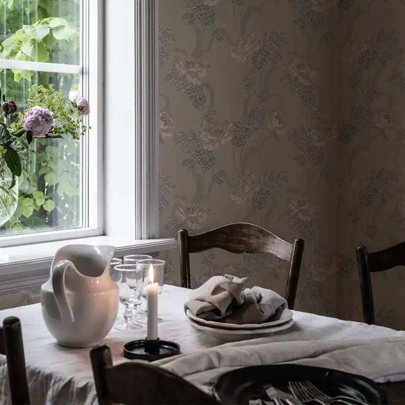 Tapet Duro Ovansjö Beige 521-01