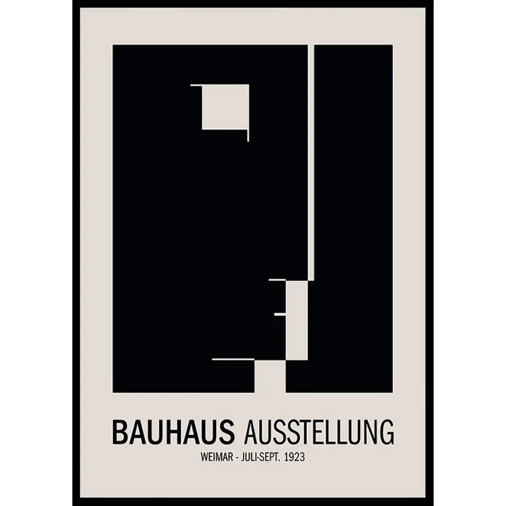 Poster Gallerix Bauhaus Ausstellung No3