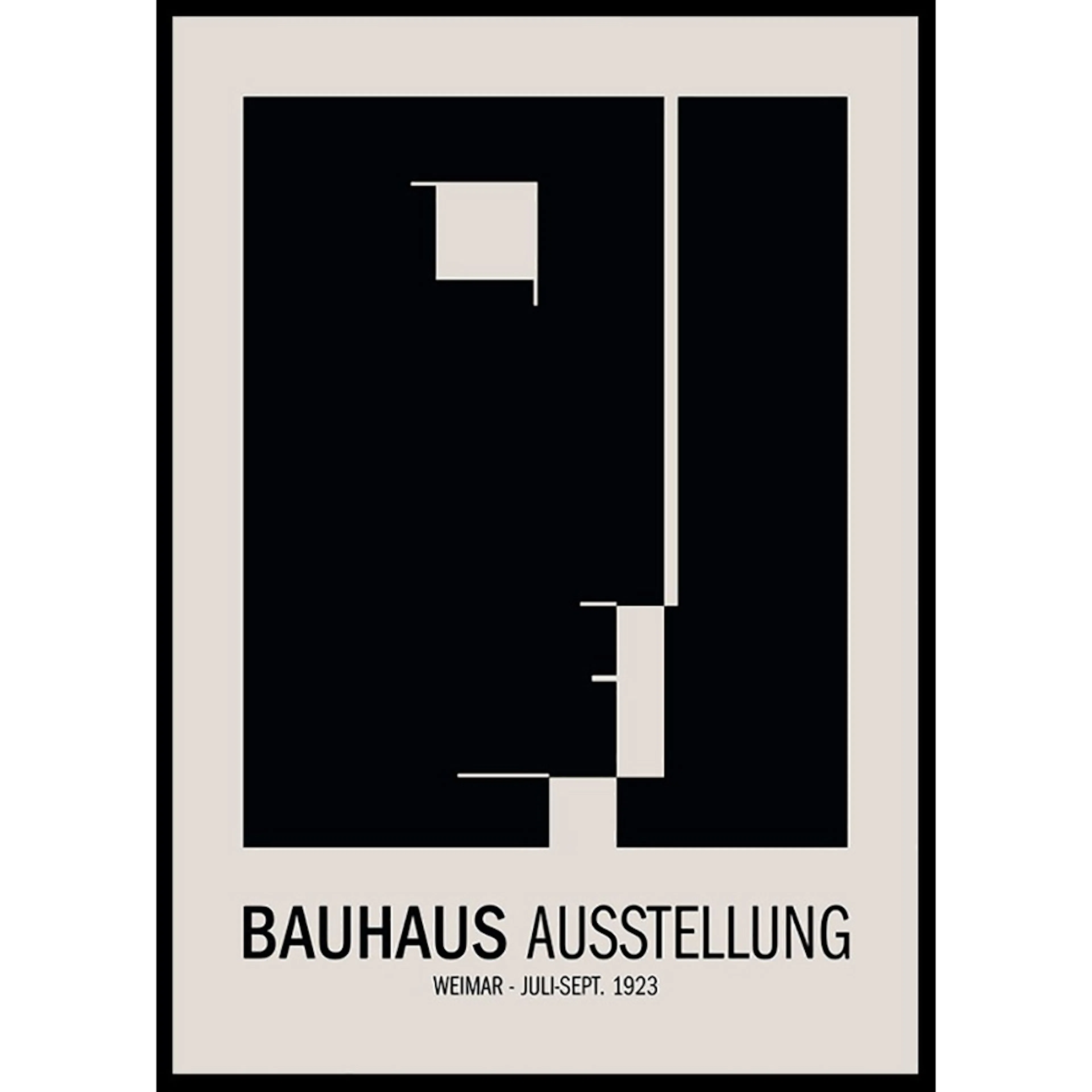 Poster Gallerix Bauhaus Ausstellung No3