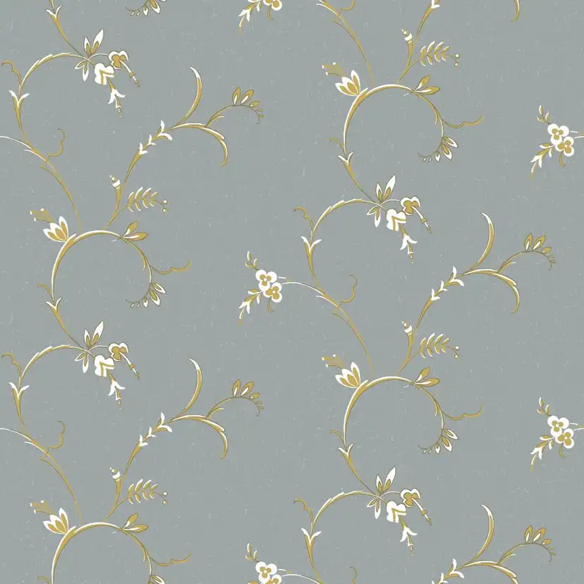 Tapet Duro Ekbacken Blå 523-04