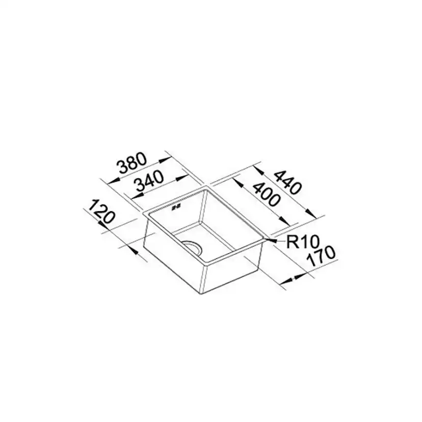 Diskho Blanco Claron 340 Durinox