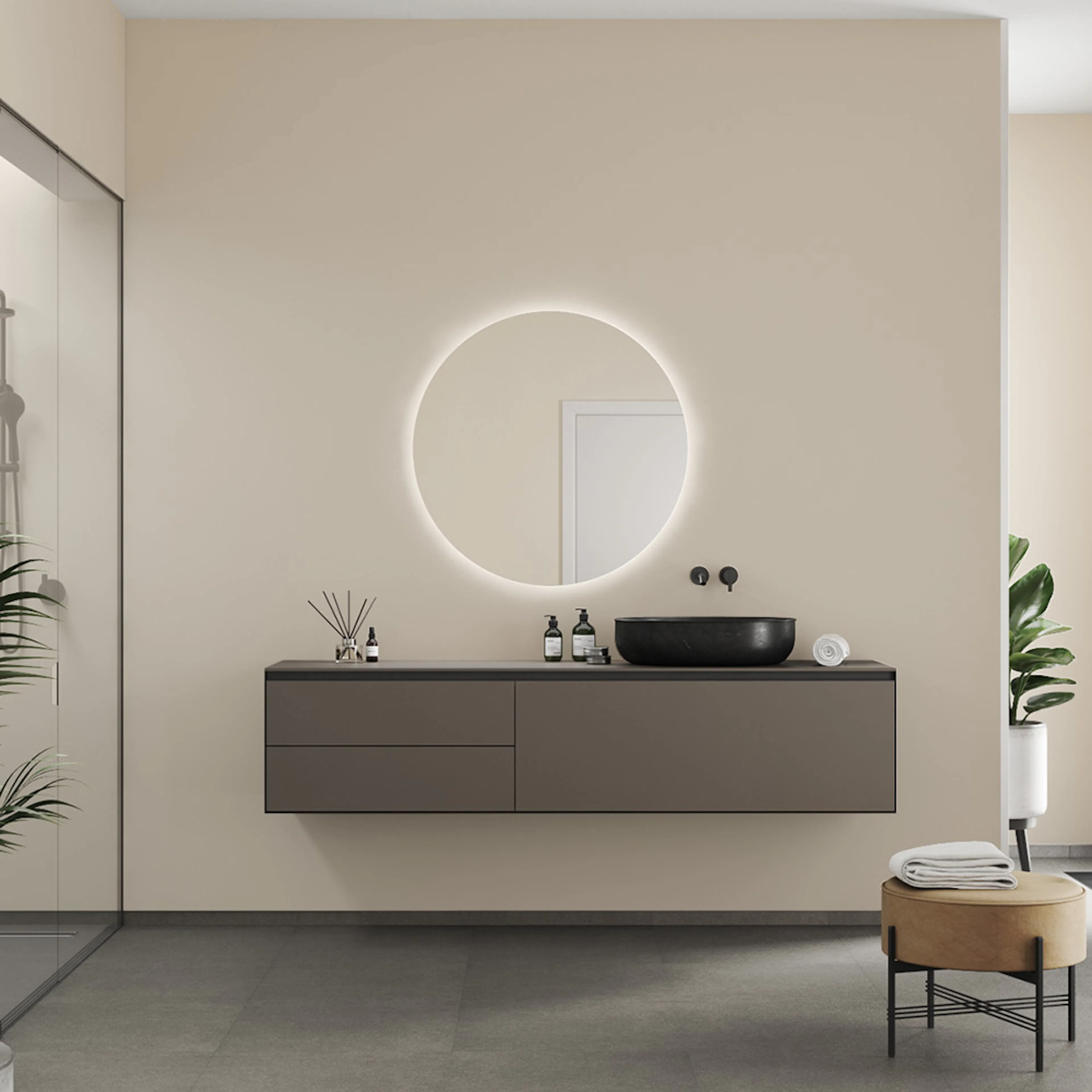 Våtrumsskiva Fibo 5233-L00 EM Light Sand 10x620x3020 mm