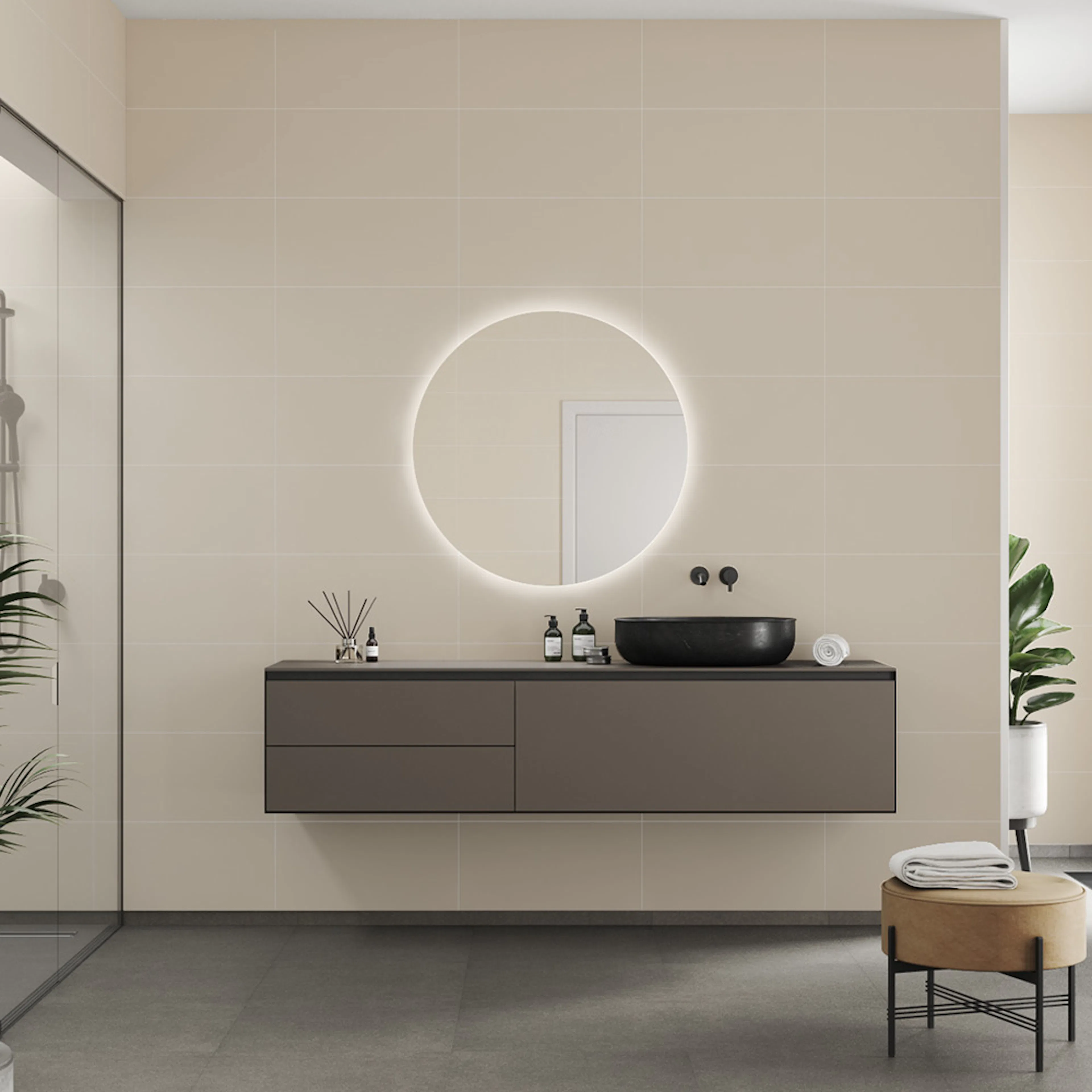 Våtrumsskiva Fibo 5233-LM6030 EM Light Sand 10x620x3020 mm