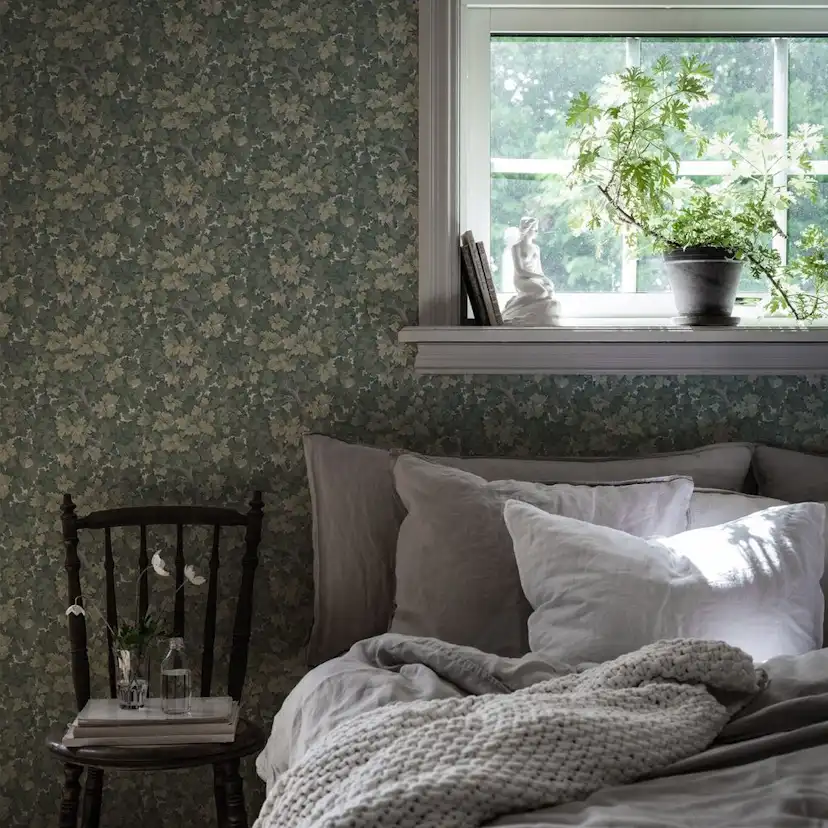 Tapet Duro Lilla Dockekulla Grön 524-02