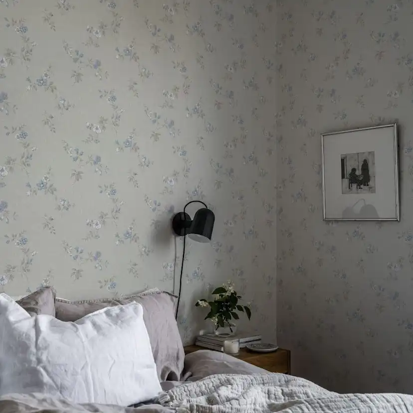 Tapet Duro Kerstin Blå 525-03