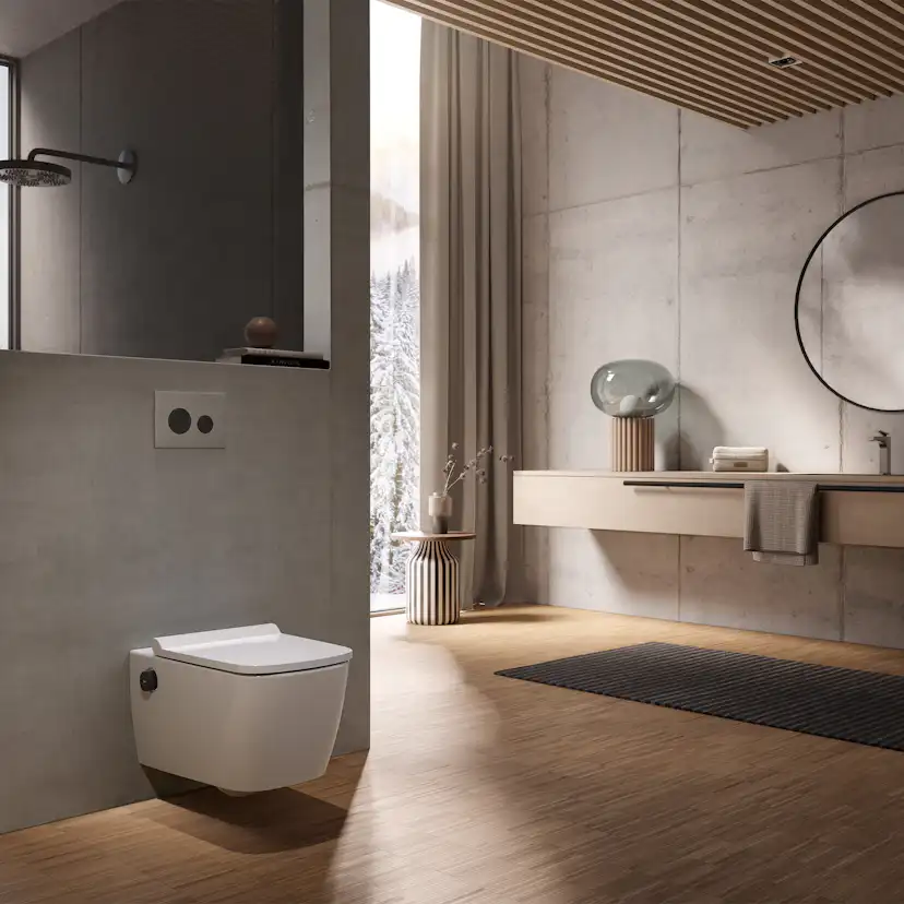 Vägghängd Duschtoalett TECE Neo