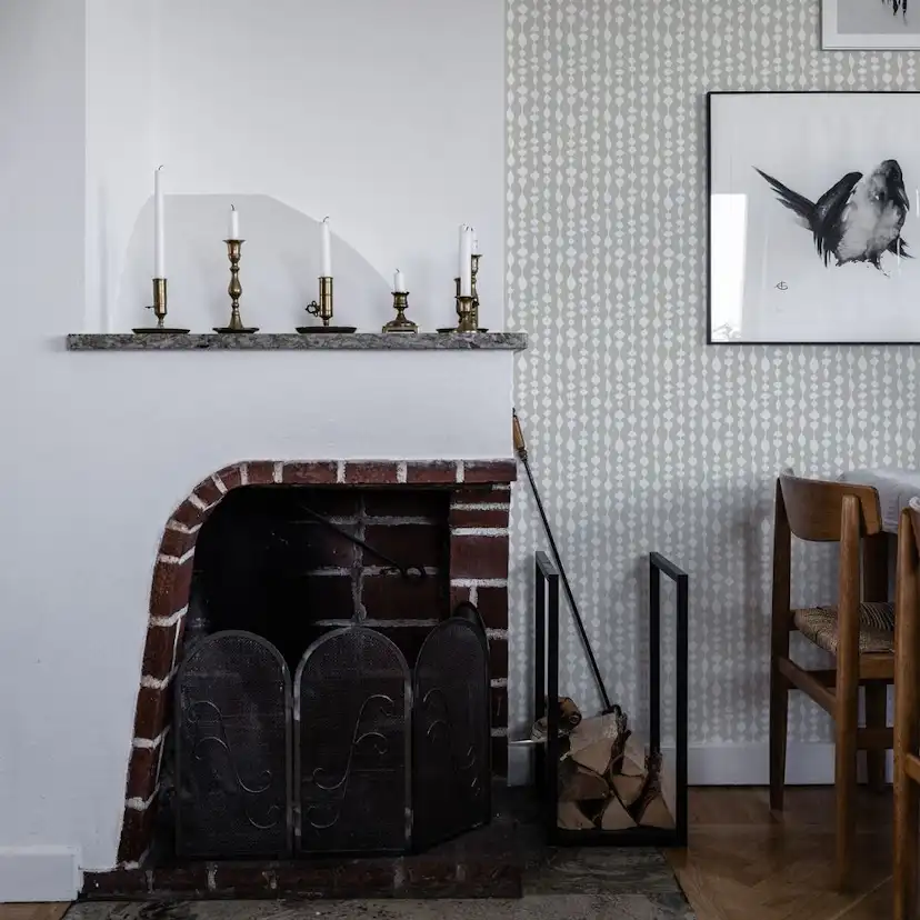 Tapet Duro Margaret Rose Grå 527-02