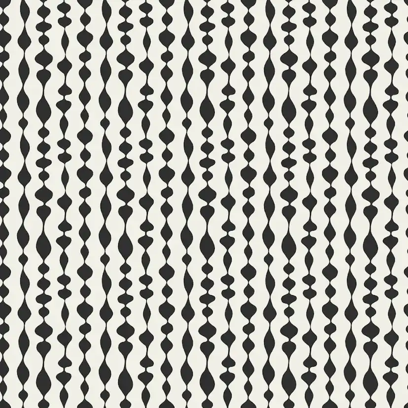 Tapet Duro Margaret Rose Svart 527-05