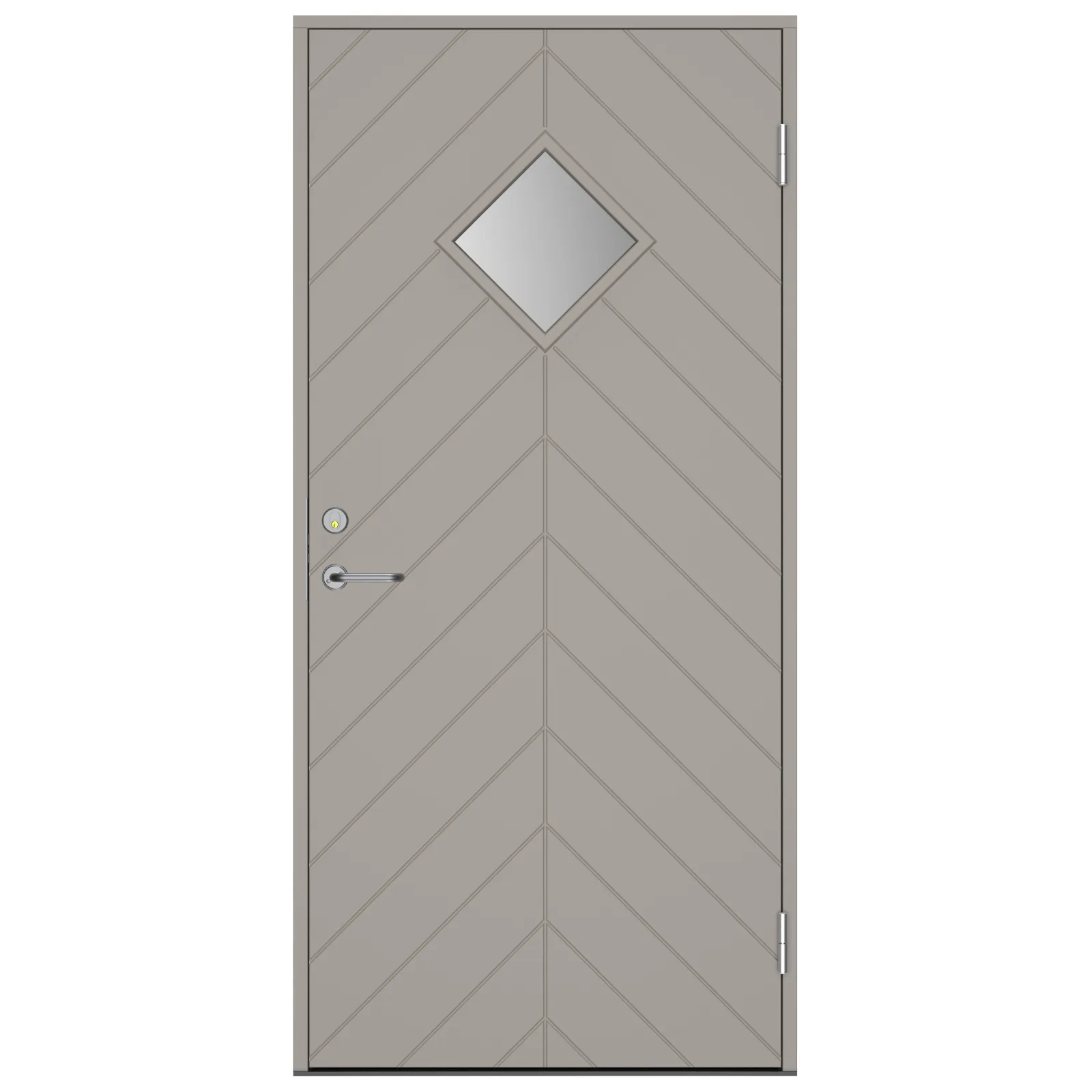 Ytterdörr Swedoor Clever-Line+ C5010 Klarglas