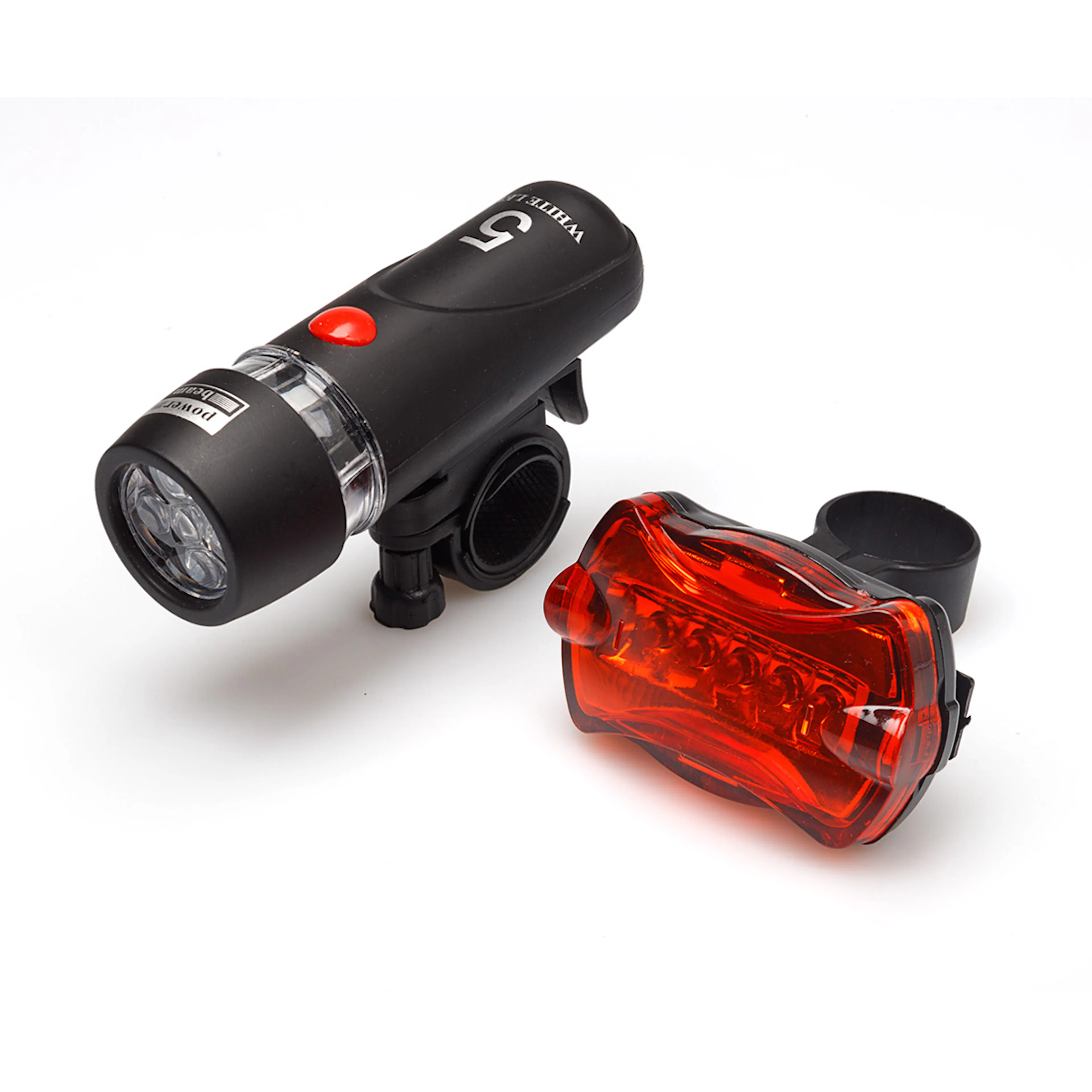 Cykellampa Briv Bikeset 5 LED Paket Fram & Bak