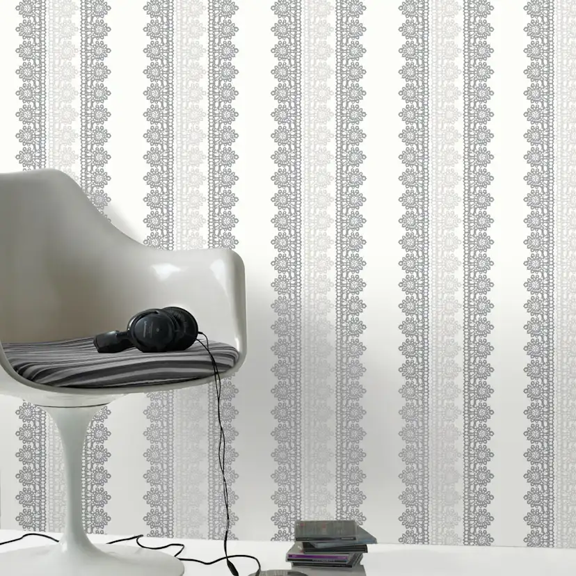 Tapet WOW Spets Randig 5326309