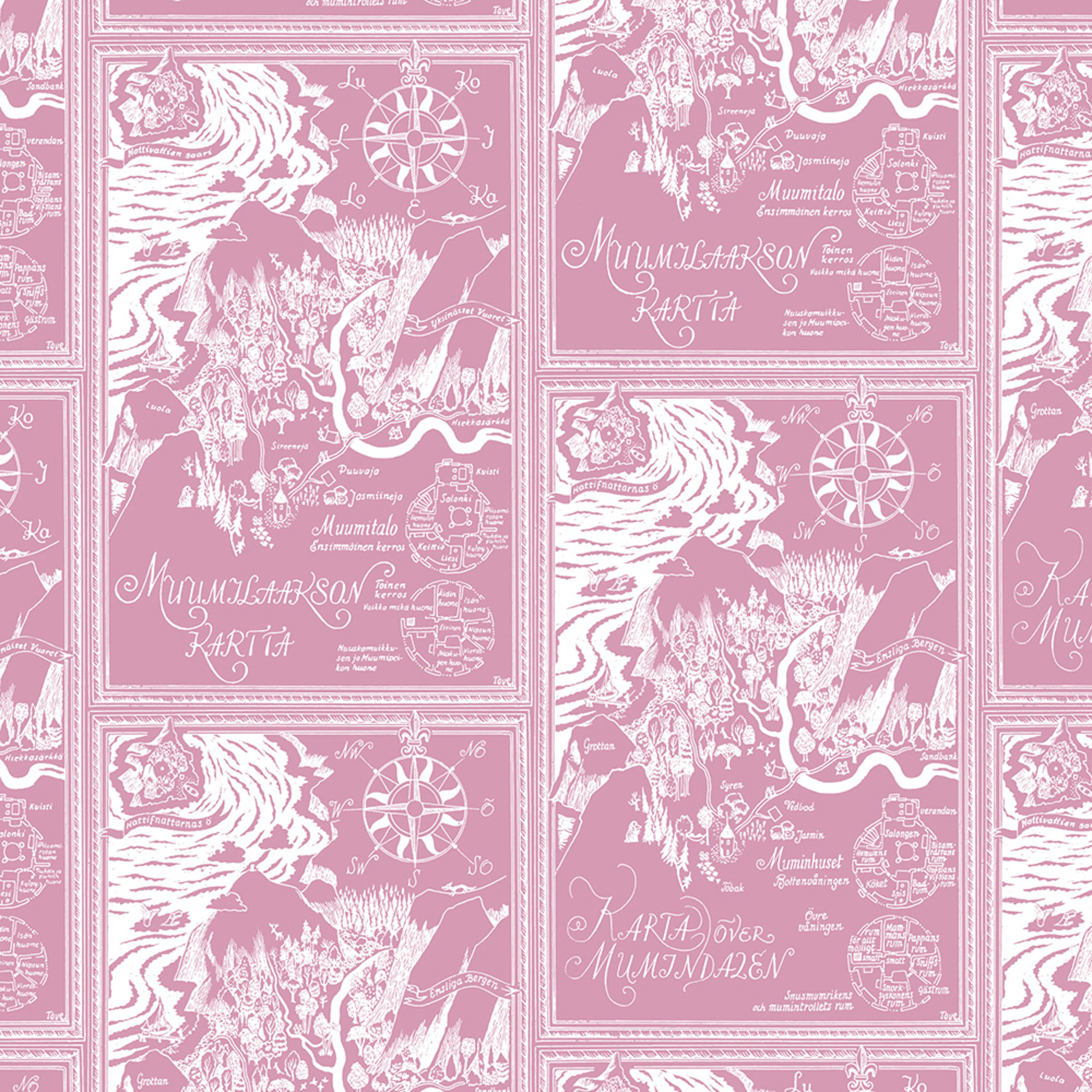 Tapet Paintpart Mumin 3 5348-3