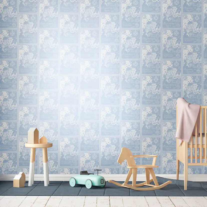 Tapet Paintpart Mumin 3 5348-5