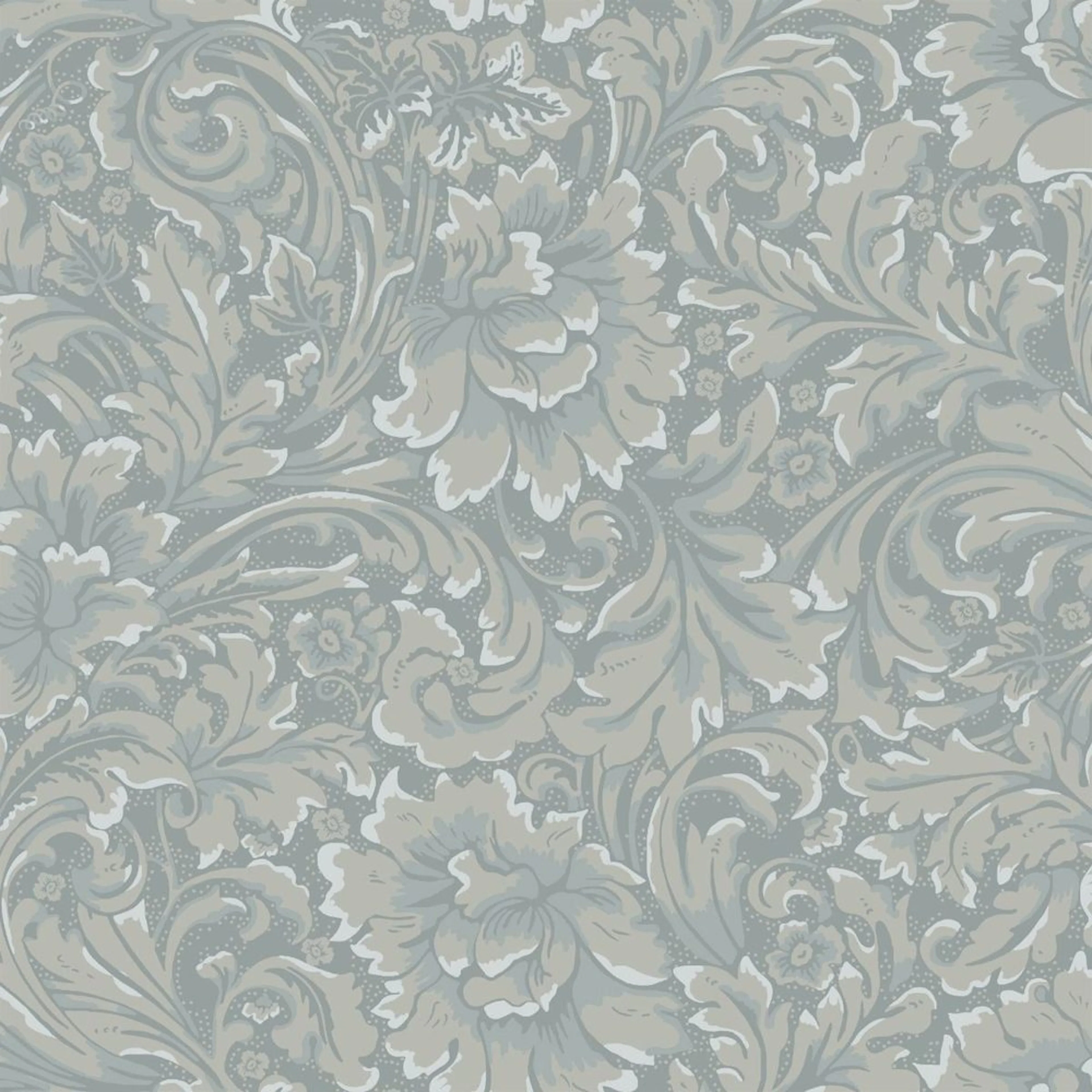 Tapet Duro Idun Gråblå 535-03