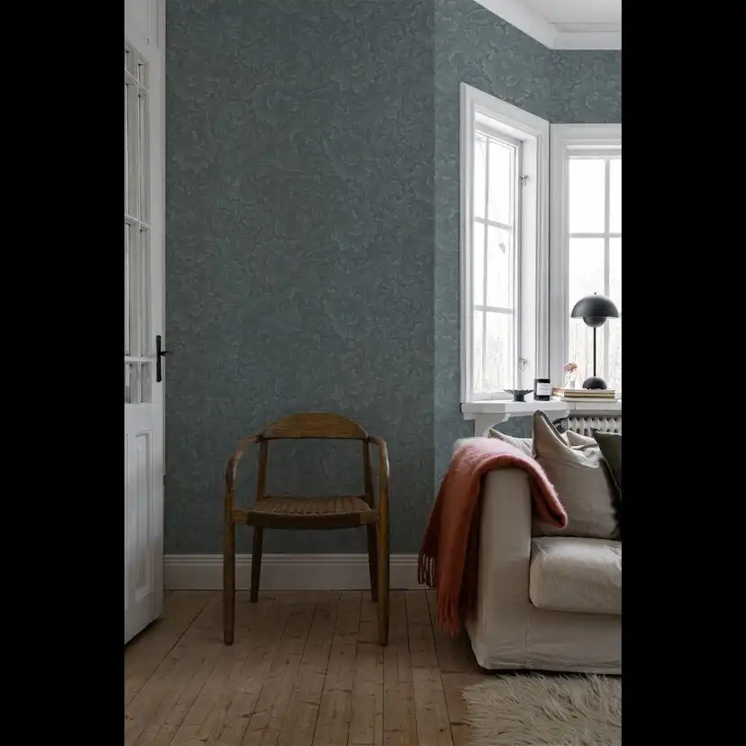 Tapet Duro Idun Blå 535-04