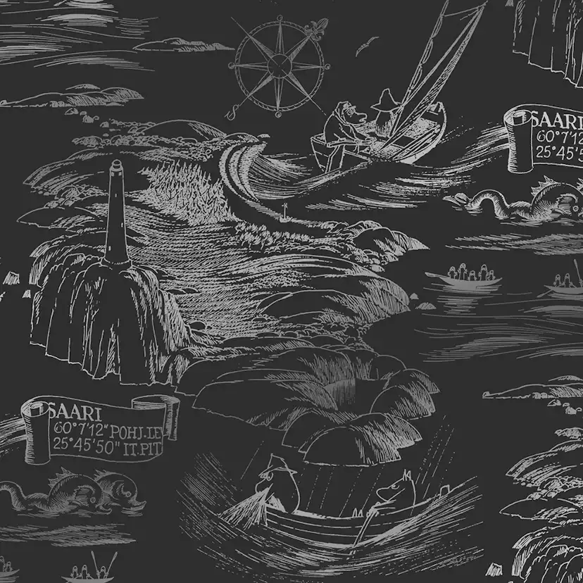 Tapet Paintpart Mumin 3 5355-1