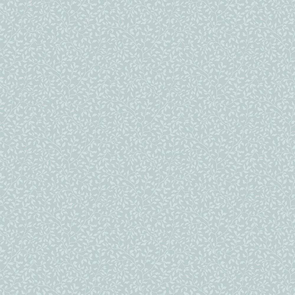 Tapet Duro Flora Folke 538-04 QuickUp, Mönstrad Ljusblå
