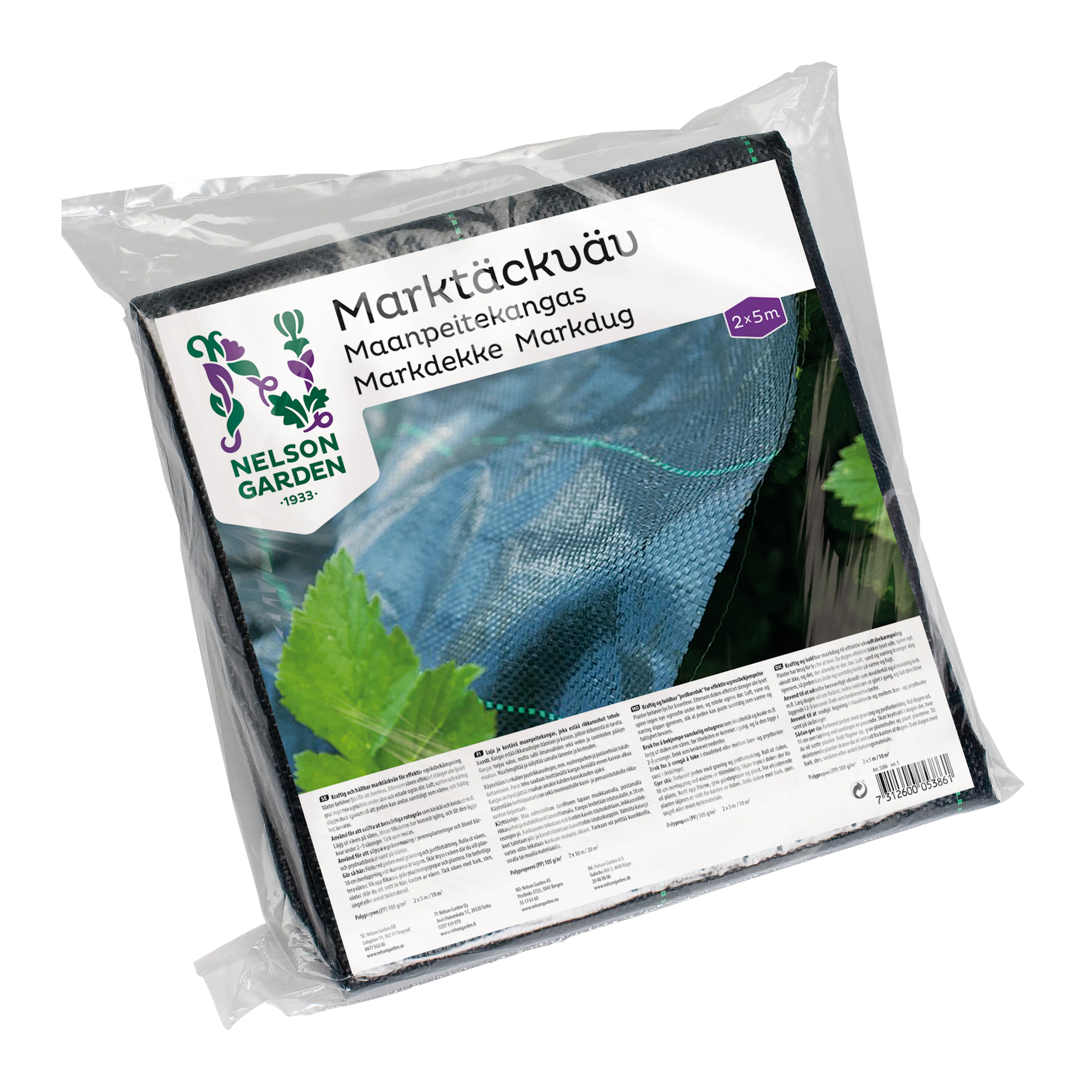 Marktäckväv Nelson Garden 2x5 m