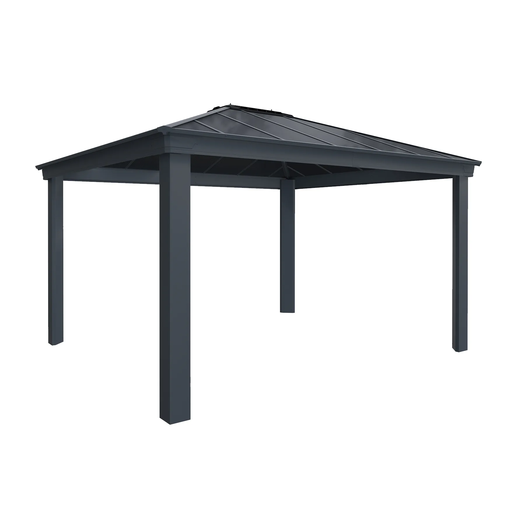 Paviljong Canopia by Palram Dallas Antracitgrå