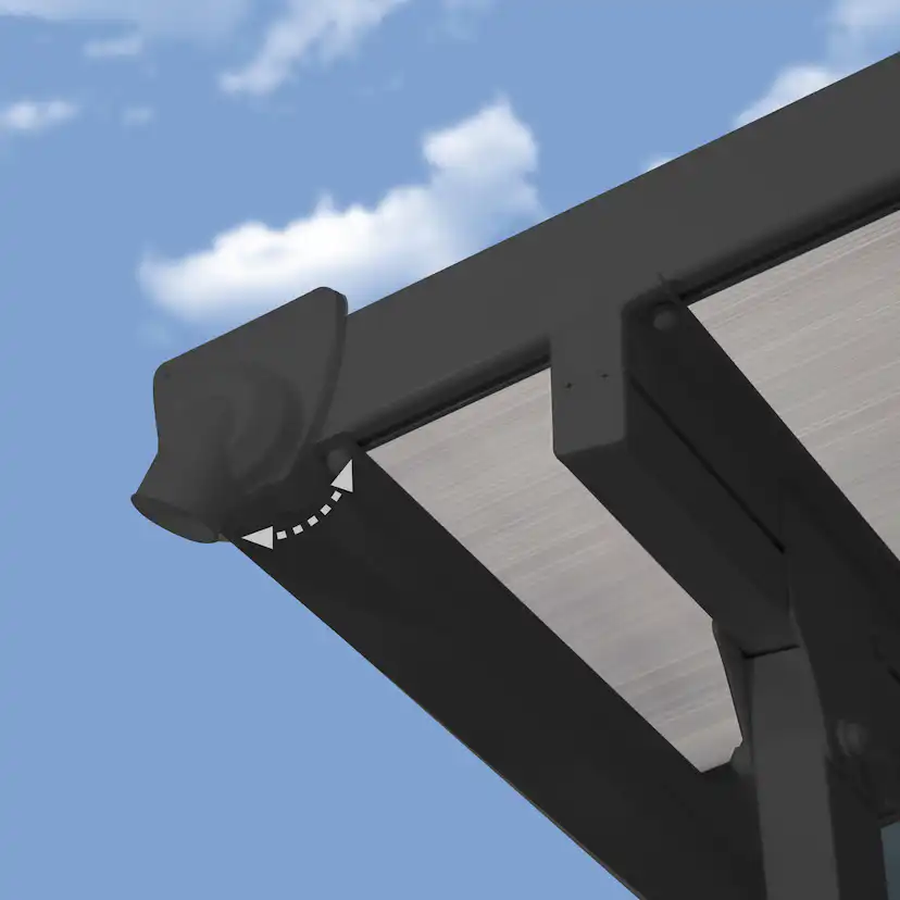 Terrasstak Canopia by Palram Feria 4x4,2 m