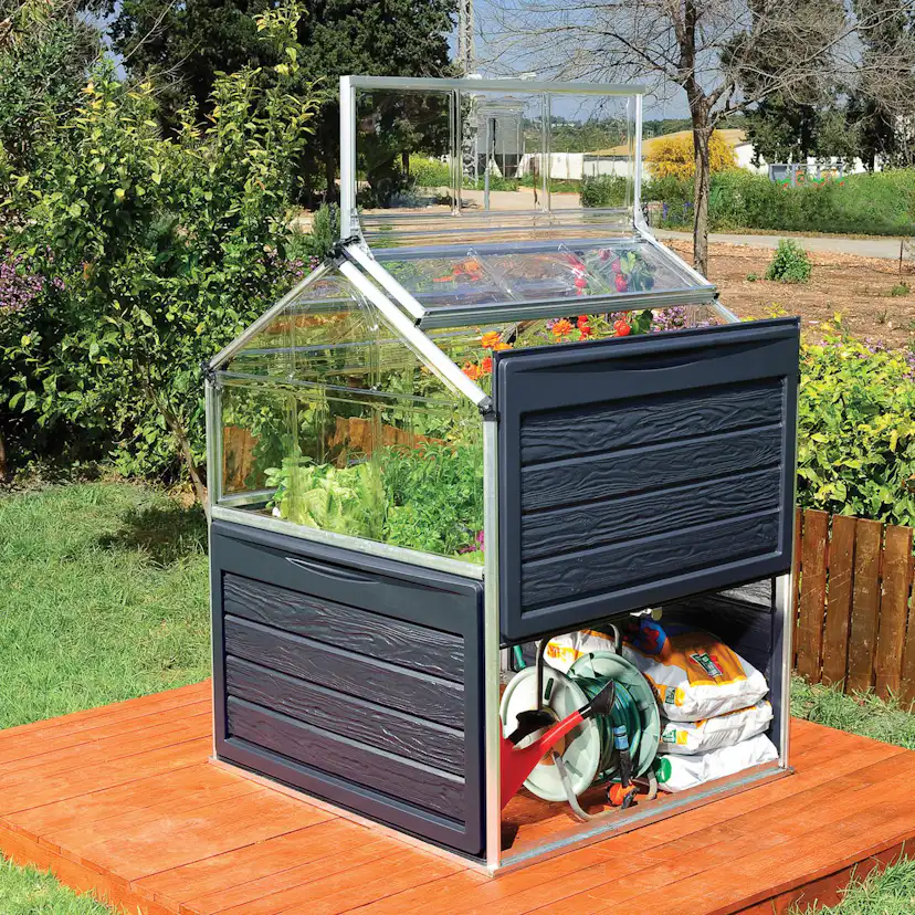 Växthus Canopia by Palram Liten med Förvaring