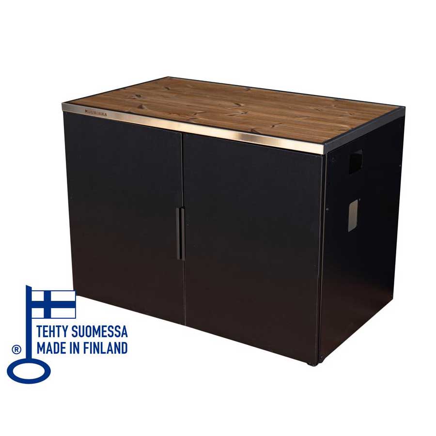 Skåpmodul Muurikka Sommarkök 100 cm Metalldörr